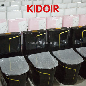 Asiento de Inodoro de Cerámica Kidoir, de Una Pieza, con Respaldo de Papel Shataff, Sanitario, Tapa para Inodoro, Cubierta para Inodoro, Asiento de Baño - Product Image 5