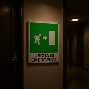 ป้ายทางออกฉุกเฉิน 250 X 310 มม. ทิศทางขวา มีไฟ LED - Product Image 3