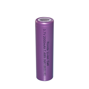 Taux de décharge élevé 8C <span class=keywords><strong>3.7V</strong></span> 18650-2000mah Cellule au <span class=keywords><strong>lithium</strong></span>-ion cylindrique certifiée CB/CE AA Batteries - Product Image 3