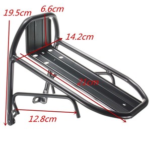Phụ Kiện Xe Đạp Xe Đạp Hợp Kim Phía Trước Carrier Xe Đạp Phía Trước Cargo Carrier - Product Image 2