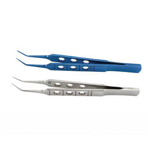 คีมผ่าตัดปากกระบอกไทเทเนียมสเตนเลสสำหรับผ่าตัดตา - Product Image 2