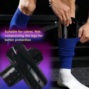 Protector de pierna de fútbol de la mejor calidad al por mayor, protector de entrenamiento de fútbol, almohadillas de pierna baja, mallas de fútbol, <span class=keywords><strong>espinilleras</strong></span> de fútbol - Product Image 6