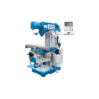 Fraiseuse verticale CNC XQ6432 haute précision anti-CNC avec tête pivotante universelle, vitesse de broche moyenne 35-1500 tr/min