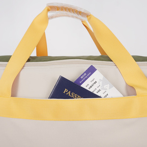 Bolsa de Lona Ligera, Ideal para <span class=keywords><strong>Viajes</strong></span>, Gimnasio y Escapadas de Fin de Semana, con Bolsillo Impermeable para Artículos Mojados - Product Image 6