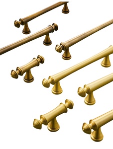 Hot Bán Brass Dài Ngăn Kéo Kéo Xử Lý Có Thể Điều Chỉnh Thiết Kế Mới Núm Kéo Cho Nhà Bếp Phòng Ngủ Phòng Khách Tủ Quần Áo Tủ - Product Image 5