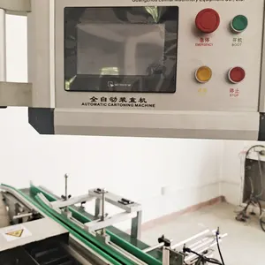 Çin üretici karton makinesi tam otomatik karton kutu paketleme makinesi