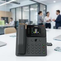 Combiné sans fil Fanvil V62 PRO, téléphone IP Gigabit, écran couleur 2,8 pouces, 21 touches DSS, conférence 6 voies, PoE VoIP SIP, 12 lignes SIP