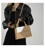 Sacs à main de luxe BESTELLA PU pour femmes, sacs à bandoulière personnalisés de grande taille, doublure en polyester, style portable et tendance