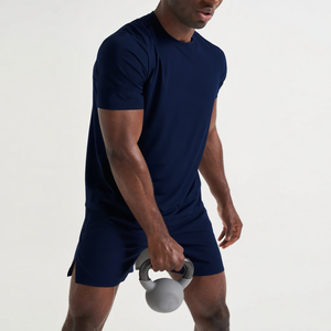 Pantalones cortos deportivos de entrenamiento para hombre OEM con bolsillo interior Atlético correr secado rápido Fitness gimnasio pantalones cortos baloncesto senderismo Tenis - Product Image 2