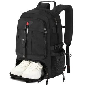 Bon <span class=keywords><strong>sac</strong></span> <span class=keywords><strong>à</strong></span> <span class=keywords><strong>dos</strong></span> de voyageur résistant <span class=keywords><strong>à</strong></span> l'eau approuvé par la compagnie aérienne extra large noir <span class=keywords><strong>pour</strong></span> les voyages <span class=keywords><strong>en</strong></span> <span class=keywords><strong>avion</strong></span> article personnel - Product Image 1