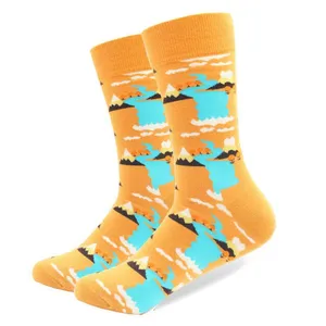 Colorful <strong>for</strong> Men <strong>Socks</strong> Funny Abstract Pattern Art Hip Hop Cotton <strong>Socks</strong> <strong>Wedding</strong> Christmas Gift Calcetines Hombre - Product Image 4