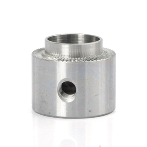 Втулка соединительная резьбовая приварная из углеродистой стали с ЧПУ, усиленная, для турбонагнетателя, оцинкованная, коническая, ISO9001 - Product Image 2