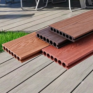 Revêtement de terrasse en composite bois-plastique (WPC) co-extrudé, imperméable, antidérapant, pour jardin, terrasse, allée, quai en bord de lac - Product Image 3