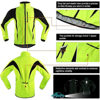 Veste de pluie légère, luxueuse, simple, pour homme, sûre, fluorescente, confortable, unie, imperméable, à capuche, pour la conduite