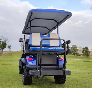 Sicuro e affidabile pannello Lcd nero calibro per Ev vendita calda 6 posti 4 ruote elettrico Golf Cart