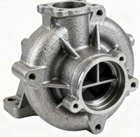 Kustom 7.5 HP DC Motor pompa perumahan untuk aplikasi industri presisi tinggi teknik OEM disesuaikan tinggi