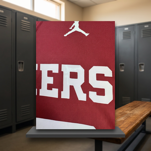 Maillot de basket-ball pour hommes Cavaliers, imprimé en blanc sur fond marron, respirant, coupe classique, vêtements pour toutes les saisons - Product Image 3