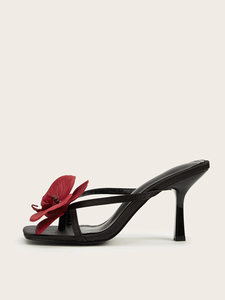 <span class=keywords><strong>Sandali</strong></span> con <span class=keywords><strong>Tacco</strong></span> a Fiore, Scarpe da Donna con <span class=keywords><strong>Tacco</strong></span> Alto, Stampa Leopardata, Moda Femminile - Product Image 5