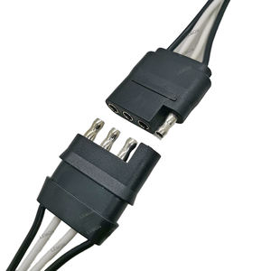 Conector Plano SAE de 4 Pines, Macho y Hembra, 12V, Arnés de Cableado para Luces de Remolque, para Barco, RV, Cámper - Product Image 2
