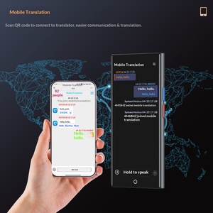 A80 4G Global Intelligent Translation Machine with 139 Online Translations Portable Simultaneous Interpretation Translator - Product Image 2