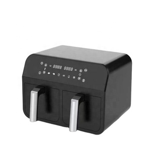 Nồi Chiên Hai Ngăn Bằng Thép Không Gỉ Chống Dính 2022 W 8L 9L Bán Chạy Nhất 2400 Mới Nhất Nồi Chiên Hai Ngăn - Product Image 4