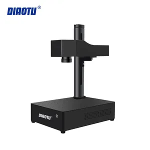 Diaotu 20W Laser Engraver Fast speed Laser Marker Max Fiber Laser Marking Machine for Plastic Car Button