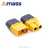 Connecteur Amass d'origine personnalisé XT60H-F femelle XT60H-M mâle télécommande modèle d'avion adaptateur gainé de batterie
