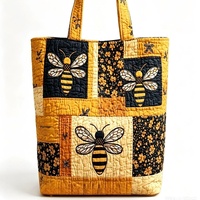 Nouveau sac fourre-tout matelassé imprimé et brodé, motif tournesol, style rétro européen et américain, best-seller transfrontalier