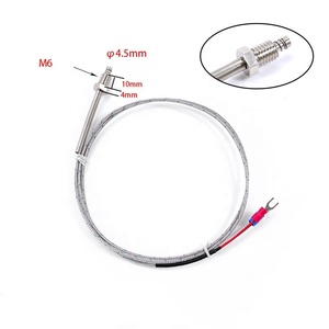 HY K Typ Thermokoppl Bayonettenklemme M6 Schraube Thermokoppl Federn M8 Gewinde Spritzgießmaschine Temperatur-Sensor Sonde - Product Image 6