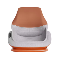 Coussin de massage chauffant électrique 3D Shiatsu pour le dos et la taille, portable, pour les fesses et la colonne vertébrale, avec fonction pétrissante, pour chaise