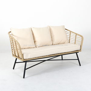 Conjunto de Muebles de Jardín de Mimbre Tejido Abierto para Exteriores, Venta al por Mayor - Product Image 5