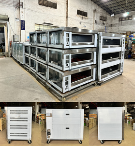 Horno de Convección Industrial de Alta Eficiencia, Eléctrico/a Gas, Equipo de Panadería Comercial con Vaporizador de Piedra para Panadería, Pizza y Pan - Product Image 3