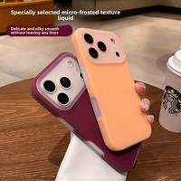 Coque de téléphone en silicone liquide à couverture intégrale pour iPhone 17 Air 16 15 14 Pro Max, sensation de peau pressée à chaud, protection arrière en TPU