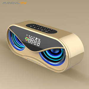 Radio FM Multifunción, Reloj Despertador Digital, Diseño de Ojo de Búho, Altavoz Inalámbrico con Bluetooth - Product Image 4
