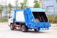 Camion Compacteur de Déchets 4x2 Direct Usine 5m³ – Camion de Collecte des Déchets Compacté pour l'Assainissement