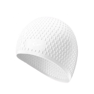 YONSUB <span class=keywords><strong>Cuffia</strong></span> da nuoto In <span class=keywords><strong>Silicone</strong></span> Impermeabile Tappi di Proteggere Le Orecchie Capelli Lunghi <span class=keywords><strong>Piscina</strong></span> di Nuotata Protezione Del Cappello di Nuoto Formato libero Per Gli Uomini e le donne Adulti - Product Image 3