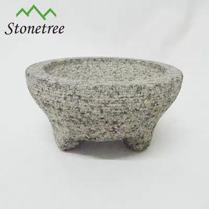 Mortero y Pilón <span class=keywords><strong>de</strong></span> <span class=keywords><strong>Piedra</strong></span> Natural con 3 Patas, Molcajete <span class=keywords><strong>de</strong></span> Granito, <span class=keywords><strong>Venta</strong></span> Directa <span class=keywords><strong>de</strong></span> Fábrica - Product Image 4