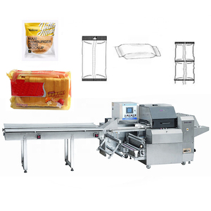 Machine d'emballage automatique ECHO pour pain de mie, tortilla, pain pita, burger, sandwich français tranché, gâteaux - Product Image 1