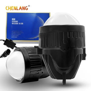 Phares LED <span class=keywords><strong>Toyota</strong></span> à succès – Feux de brouillard 3 pouces, 3 couleurs, faisceau Hi/Lo, 110W, lentilles de projecteur Bi-LED, feux de voiture, lampe de brouillard LED - Product Image 1