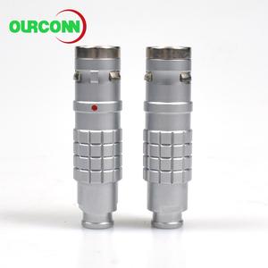 ขั้วต่อกันน้ำ OURCONN .0K ซีรีส์ K |   พิน/ขนาดแบบปรับแต่งได้ ชนิดล็อคเองแบบกด-ดึง เกรดอุตสาหกรรม (จากโรงงานโดยตรง) - Product Image 1