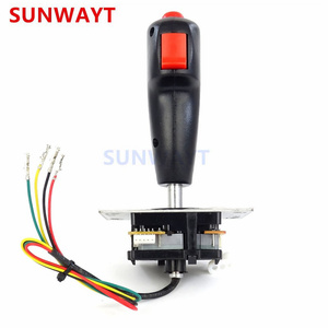 8way joystick điều khiển chuyến bay với rung 5pin bay Joystick Top nút lửa đồng tiền hoạt động Arcade trò chơi máy vui chơi giải trí - Product Image 3