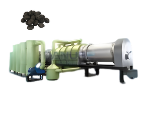 เครื่องทำถ่านเม็ดข้าวโพดแบบหมุนสำหรับไม้ขี้เลื่อยอย่างต่อเนื่องเซลล์ถั่วลิสง - Product Image 1