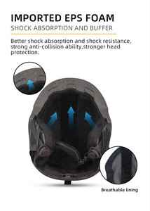 Yoloon <span class=keywords><strong>หมวก</strong></span><span class=keywords><strong>กัน</strong></span><span class=keywords><strong>น็อค</strong></span>เล่นสกีแบบ2ทาง EPS <span class=keywords><strong>หมวก</strong></span><span class=keywords><strong>กัน</strong></span><span class=keywords><strong>น็อค</strong></span>สโนว์บอร์ดสำหรับเล่นกีฬาสโนว์บอร์ดสีน้ำหนักเบาสำหรับเล่นสกีฤดูหนาว - Product Image 2