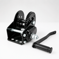 Treuil de bateau autobloquant avec frein automatique et sangle personnalisable en acier pour le remorquage de yachts et de remorques