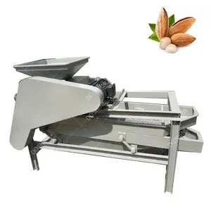 Electric Palm Kernel Cracking and Separating Palm Kernel Shell Cracker Almond Husking Machine