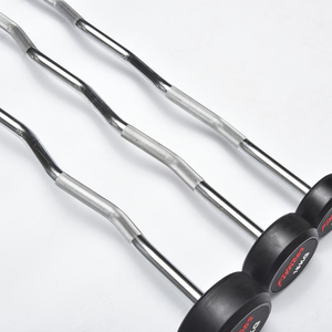 <span class=keywords><strong>Barra</strong></span> de Pesas Resistente, <span class=keywords><strong>Barra</strong></span> Redonda de Goma <span class=keywords><strong>Fija</strong></span>, Mancuernas Ajustables de 40 kg, Ejercicio Físico Integral - Product Image 3