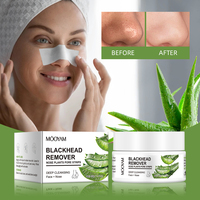 Patchs nasaux peel-off à l'aloe vera pour les points noirs et les impuretés pour déboucher et purifier les pores laissant la peau lisse et affinée