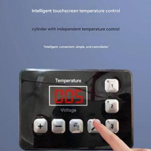 Máquina de Bebidas Congeladas, Dispensador Comercial de Granita de 2 Tanques para Cócteles y Mocktails - Product Image 3