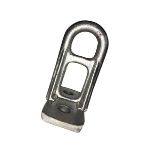 Support de fixation en métal zingué pour suspension de câbles, type standard - Product Image 1