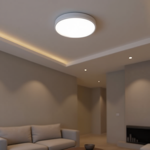 Lámpara de techo delgada Aigostar con retroiluminación LED de 24W 6500K D240mm - Product Image 2